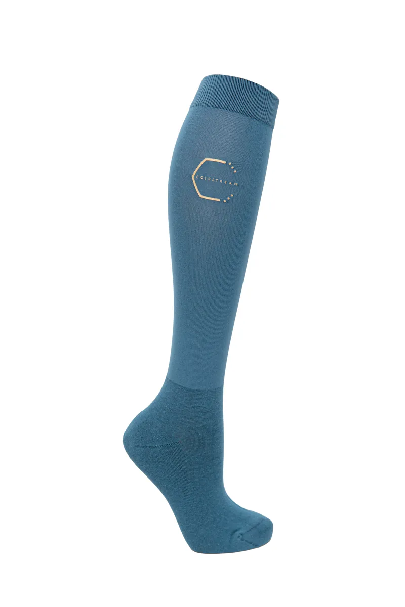 Coldstream Ednam Socks - Slate Blue